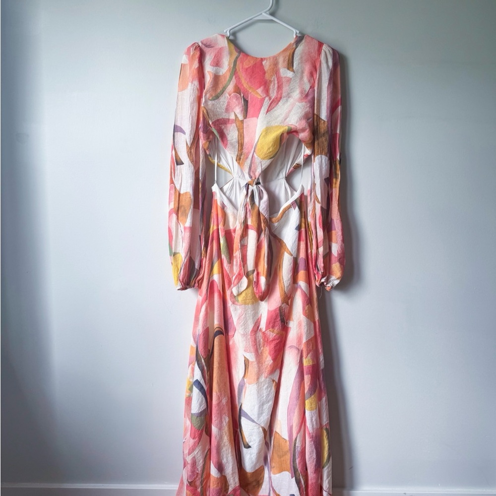 Petal & Pup Long Sleeve Cutout Dress